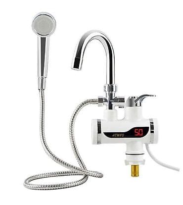 Bərkidici məhsullar: Elektrikli ani su qızdırıcısı kran və duş dəsti - Model: ATWFS — 1