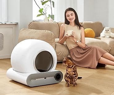 pişik qumu: Tonepie Smart Litter Box T1 Pro – pişiklər üçün ağıllı avtomatik — 1