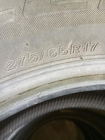 tekerlerin satisi: 4 ədəd avtomobil təkəri Ölçü: 275/65 R17 Tip: Radial Naqış: H/T — 2