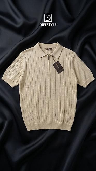wolt forma: DIFFSTYLE kişi polo sviteri - Model: qısaqoll, polo yaxalı - Dizayn — 1