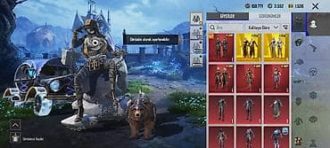 PUBG MOBILE oyun hesabı – zəngin kolleksiya və yüksək səviyyəli