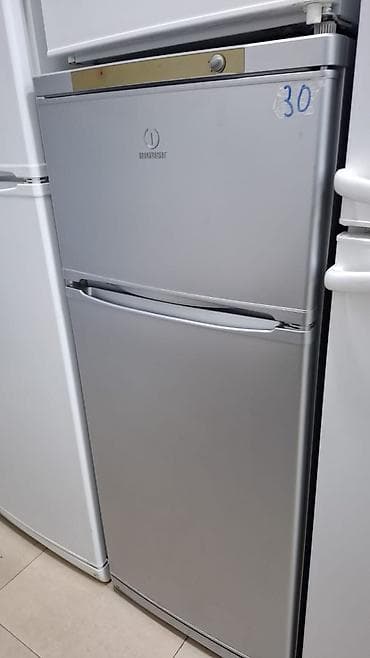 Soyuducular: 2 qapılı Indesit Soyuducu Satılır, rəng - Gümüşü — 1