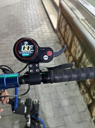 elektirikli sukuter: İşlənmiş Elektrik samokat 10", 751 - 1000 Vt, > 45 km/s, Ödənişli çatdırılma, Rayonlara çatdırılma — 9