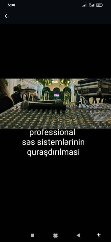 столовая в аренду: Kalonkalarin ses sistemlerinin icarəsi Hər növ tədbirlərin təşkili — 4