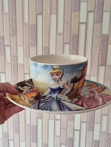 mekteb cantalari qiz ucun: Uşaq kəsa və nəlbəki dəsti DİSNEY ORIGINAL - Material — 1