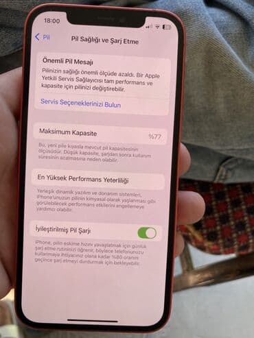 kamera manitoru: IPhone 12, 64 GB, Qırmızı, Face ID — 3