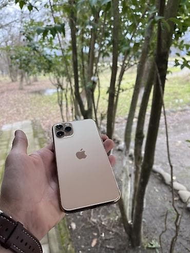 qaz peci irsad: IPhone 11 Pro, 64 GB, Qızılı, Face ID — 1