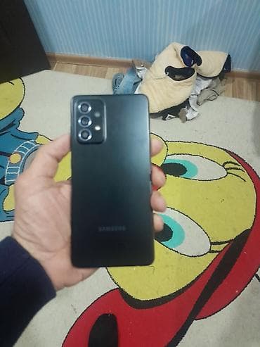 samsung ekran temiri: Samsung Galaxy A52, rəng - Qara, Sensor — 2