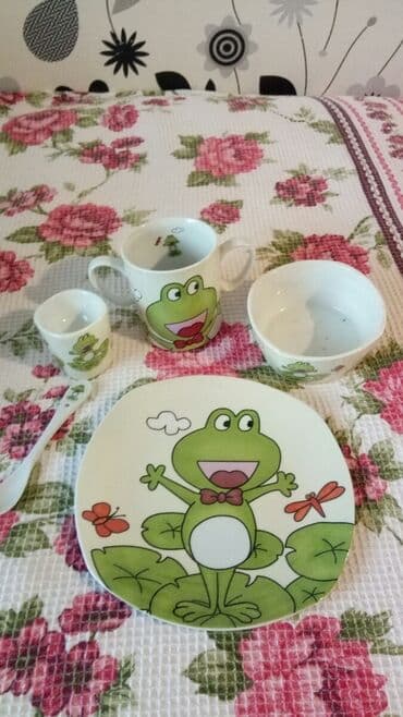 набор для рисования в баку: Nahar dəsti, rəng - Ağ — 1