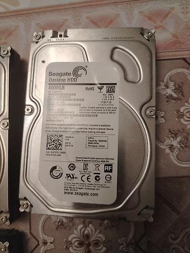 iphone 11 ucuz: Seagate Desktop HDD – 3.5" sərt disk - Tutum: 4000 GB (4 TB) - — 3