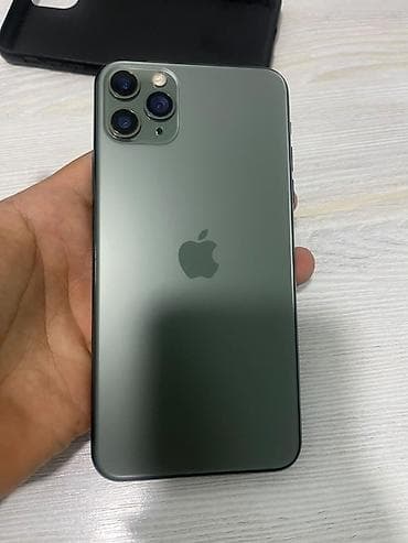 IPhone 11 Pro, 256 GB, Matte Midnight Green, Face ID lalafo.az -da IPhone 11 Pro, 256 GB, Matte Midnight Green, Face ID