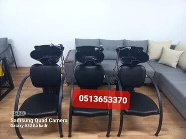 Salon, tibbi kreslolar: Yeni, Saş yuyulması kreslosu