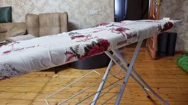 вешалка для брюк и рубашек напольная: İstilikaltı taxtası (ütü masası) - Geniş səthli ütüləmə masası, Paris — 3