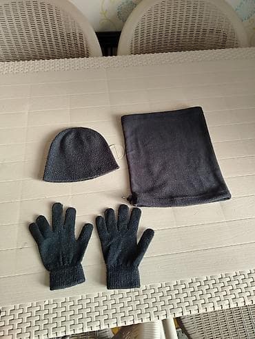 Toxunma, trikotaj papaq, Yeni, rəng - Qara, One size