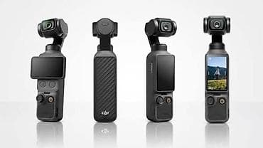DJI Pocket seriyalı əl stabilizatorlu mini kamera - 3 oxlu mexaniki