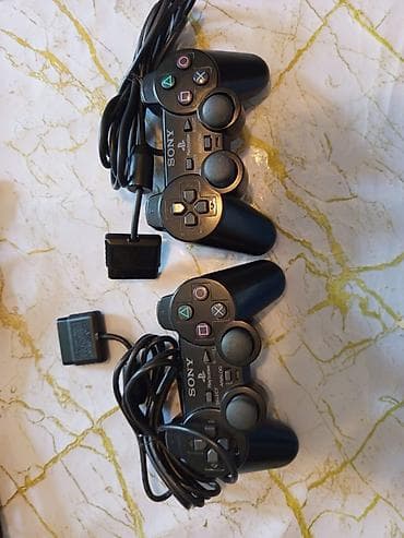 sup game box: Sony PlayStation 2. Üstündə 2 dənə pult 2 dənə memory card 8 mb — 3