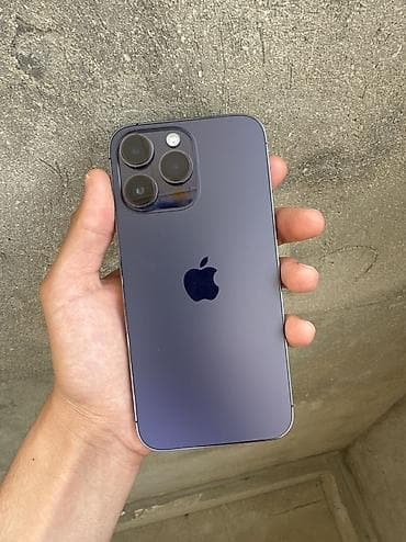 ayfon adaptoru: IPhone 14 Pro Max, 128 GB, Deep Purple, Face ID, Sənədlərlə, Simsiz şarj — 5