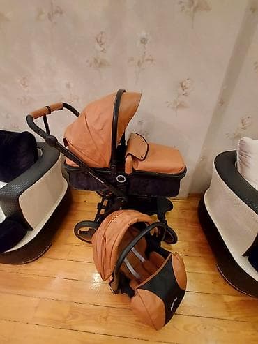 Modullu arabalar: 3-ü 1-də araba, Yaş: <1 ay — 1