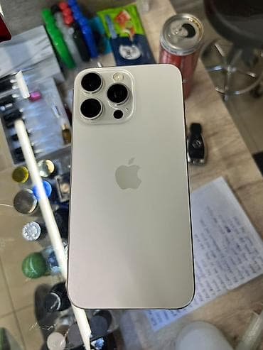 iphone 5 plus: IPhone 15 Pro Max, 256 GB, White Titanium, Face ID — 4