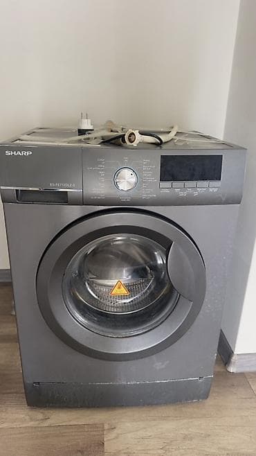 Elektronika: Sharp ES-FE7120LZ-S önyükləməli paltaryuyan maşın Çox az işlənib — 1