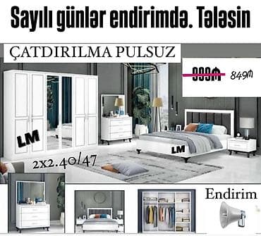*Yataq dəsti* *Sifarişlə və yeni* Qiymət : *849₼* Dəstə lalafo.az -da *Yataq dəsti* *Sifarişlə və yeni* Qiymət : *849₼* Dəstə