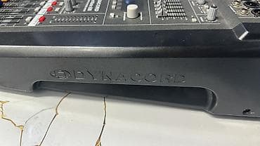 Mikşerlər: Dynacord PowerMate 600 (DC-PM600-3-UNIV) – gücləndiricili mikser — 6