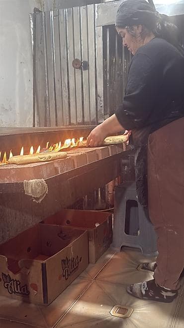 soba silver: Qaz ilə işləyən soba, Çörək — 5