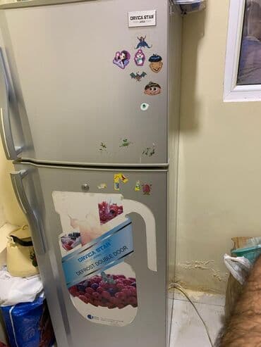 gəncə ikinci əl soyuducu: İşlənmiş 2 qapılı Soyuducu Satılır, rəng - Boz — 1