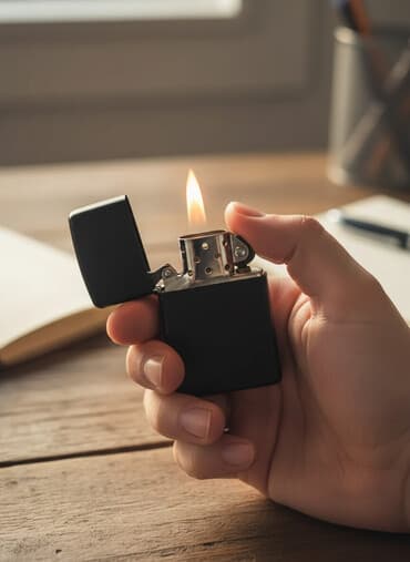 qəlyan elfbar: Məhsul: Zippo 218 Regular Black Matte alışqan - Brend: Zippo - Model — 1