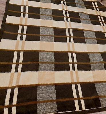 utu masasl: Rəng - Bej Mikrofiber Pled — 2