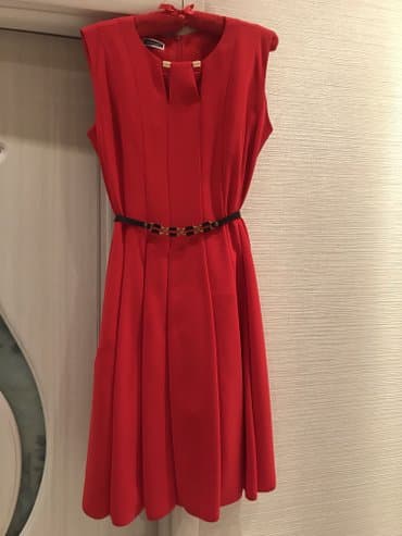 calvin klein euphoria qiymeti: Платье красное. размер 42. покупала за 120 — 1