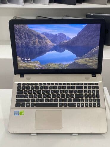 noutbuklar asus: 💻 Model: Asus X541U 🧠 Prosessor: i7-7500U 💽 SSD: 240GB 💾 RAM: 8GB 🎮 — 1