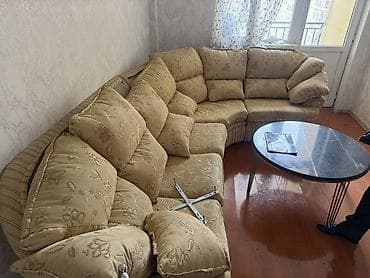 qum: Künc divan, Qonaq otağı üçün, Açılmayan — 2