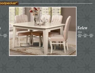 tek stolar: Гостиный стол, Новый, Нераскладной, Ламинат, Квадратный стол — 1