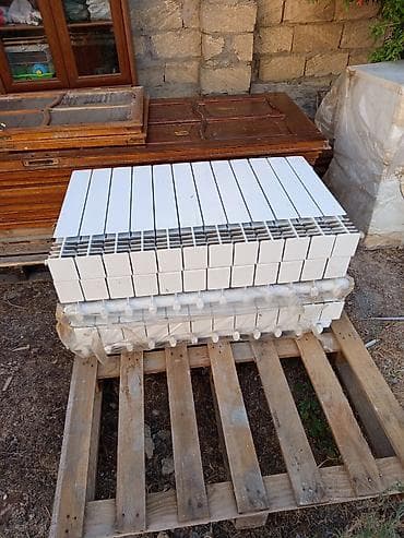 asma tavan: Alüminium/metal panel radiator dəsti bir bolme:10 azn - Rəng: ağ - — 2