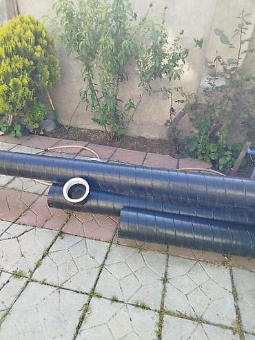 dəmir boru satışı: Havalandırma sistemi üçün spiral tip metal hava kanalları dəsti — 1