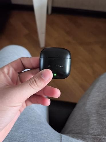 audio: İşlənmiş Simsiz (Bluetooth) Qulaqcıqlar, Borofone, rəng - Qara — 1