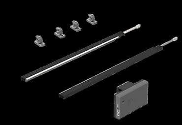 akustik panel: S50AL600 DREAM BOX METAL Çəkməcə üçün yan panellər 95mm X 350mm - — 4