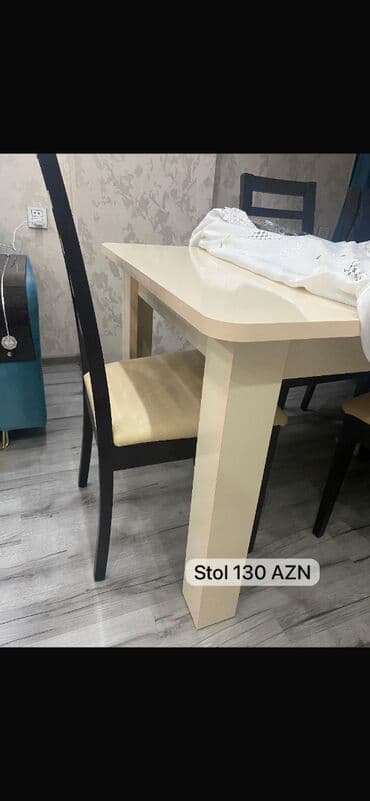 stol acilan: Stol və stul Qiymetde razılaşma ola bilər Stol yenidir 1 il deyil — 2