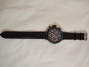 İşlənmiş, Qol saatı, rəng - Qara