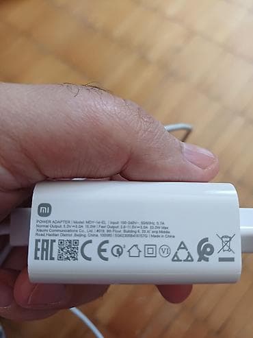 xiaomi adapter: Original 33W qutudan çıxma Xiaomi note 13 adapteri çox az istifadə — 3