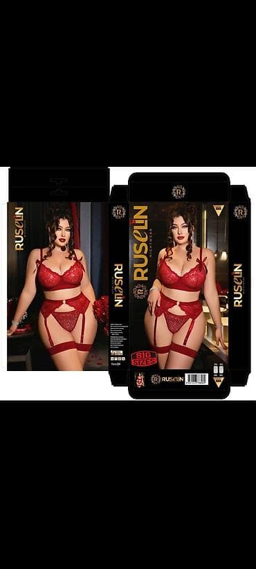 Şəxsi əşyalar: Kod:E.v-156492 RuselİN Nightwear – böyük ölçülər üçün zərif alt paltar — 1