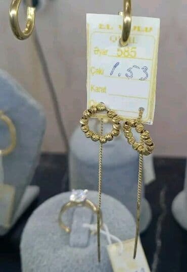 1 грамм золота цена 585 в баку: Серьги, Желтое золото, 585 проба, Платная доставка, Доставка в районы, Бесплатная доставка — 3