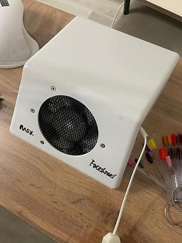 Soyuducu avadanlığı: MAX Faceshaver dırnaq tozu soran aspirator - Peşəkar manikür/pedikür — 2