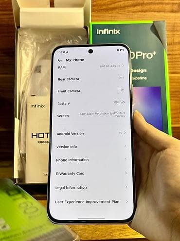 60 klaviatura: Infinix Hot 60 Pro+, 256 GB — 3