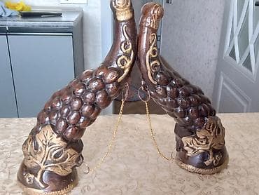 xalça qədim: Keramika dəst – dekorativ şərab/sərxoş içkilər üçün - Tərkib: 1 ədəd — 2