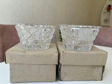 Sovet xrustalı (yeni) oz qutusunda cütü 30 m metro azadlıga pulsuz