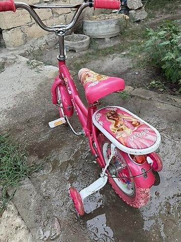 veosiped: Uşaq velosipedi – VEGAS brendi, qızlar üçün dizayn - Rəng: çəhrayı — 1