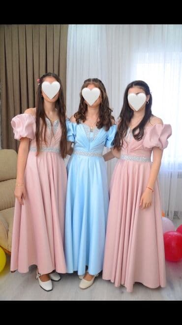 вечернее платье шифоновый: Zərif ziyafət paltarları dəsti - Model: Uzun, ətəyi bol axınlı — 1