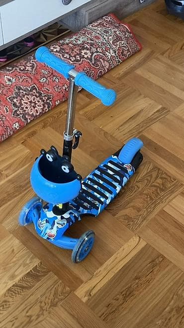 3 d qelem: Uşaq üçtəkərli velosipedi və skuter dəsti - Üçtəkərli velosiped — 4
